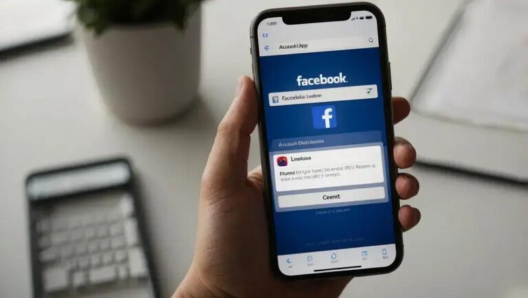 Como excluir uma conta no Facebook pelo celular?